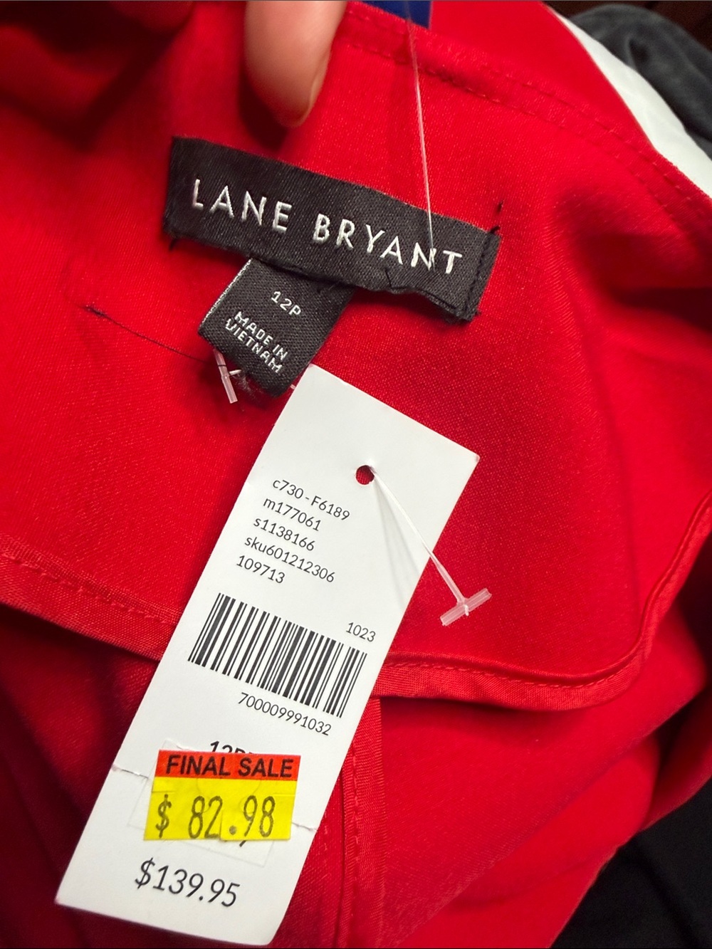 Lane Bryant Red Wrap Blazer - Picture 5 of 5